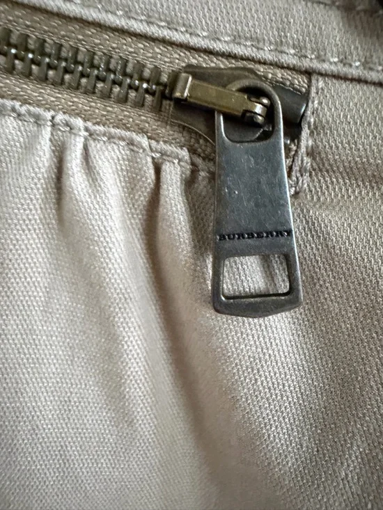 Burberry Women's Beige Tailored Peplum Jacket 6 - Picture 7 of 12